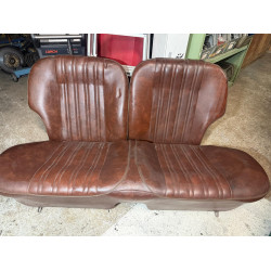 Rücksitze Leder braun